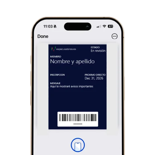 El pase del IBEX en el wallet del móvil
